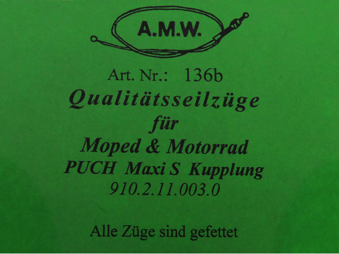 Kabel Puch Maxi S koppelingskabel lang A.M.W. product